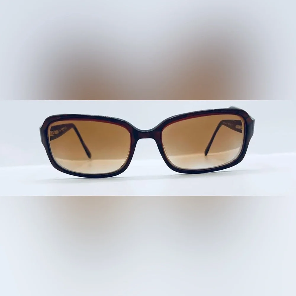 Liz Claiborne L323 Red Oval Sunglasses Frames Only